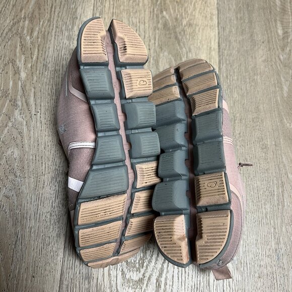 On Cloud 5 Waterproof Running Shoes Women's Sz 7.5 Rose Athletic Road Trainers - Picture 7 of 13